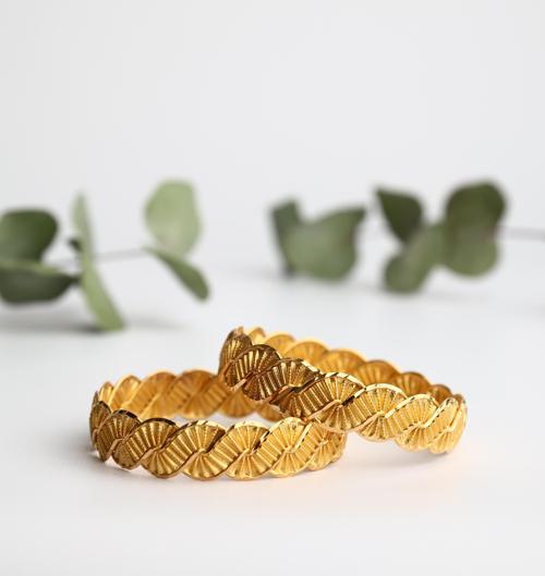 Nar-in Altın Mücevherat Altın Bilezik Burgu Desen 22 (20gr)