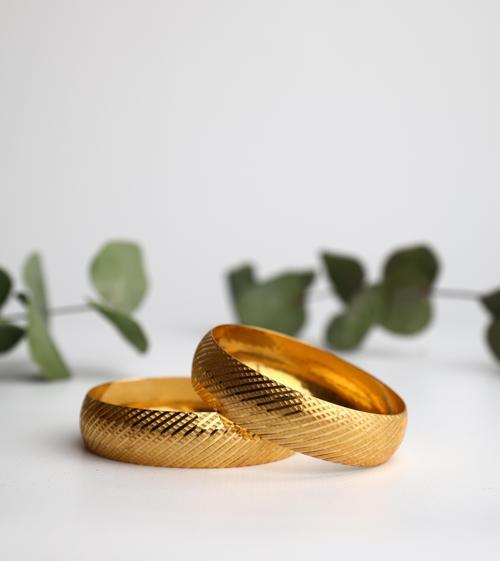 Nar-in Altın Mücevherat Altın Bilezik Şarnelli 56 (10gr)