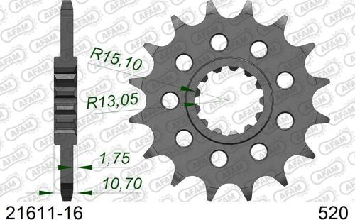 COUNTERSHAFT ÖN DİŞLİ #520