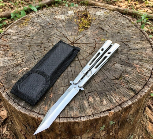 Kalpli K-9 Perçinli Kelebek Çakı