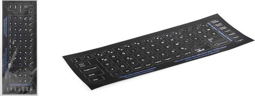 Klavye Stıcker Tuş Takımı Türkçe F Siyah HDX8259