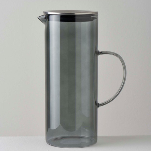 Smoky Cam-Metal Kapaklı 1500 Ml Sürahi