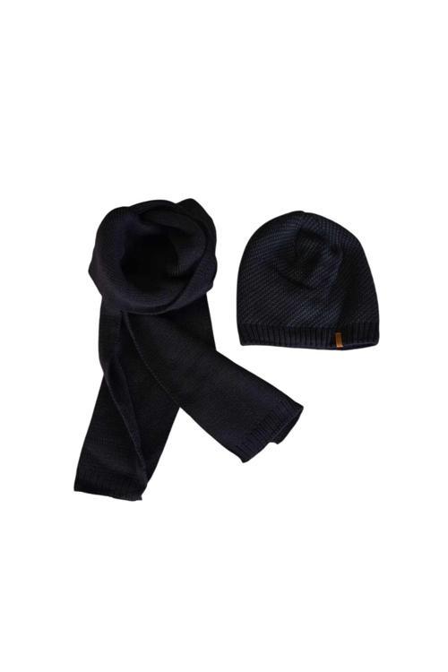 Erkek Yetişkin Atkı Bere 2'Li Takım