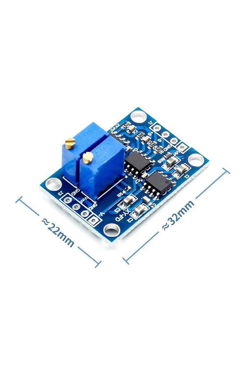 Ad620 Micro Voltaj Sinyal Kuvvetlenirici Modül Dc 12V Mikro Küçük Gerilim Ölçme Kartı Enstrümantasyo