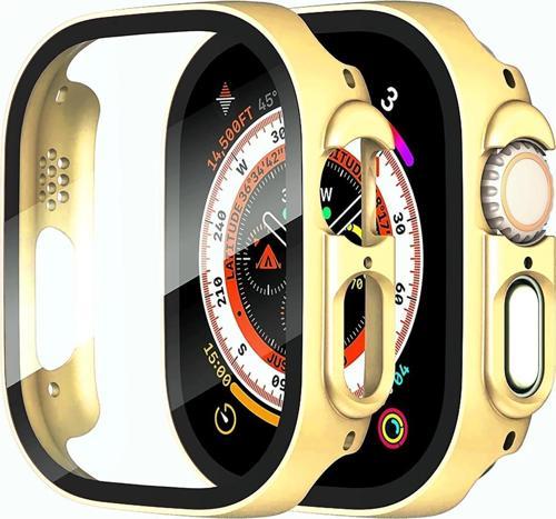 Apple Watch Ultra 2 Kılıf Matte Premium WatchBand Gold