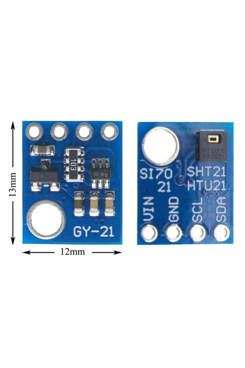 Htu21 5V Sıcaklık Ve Nem Sensör Modülü Iıc I2C Yüksek Hassasiyet Iıc Dijital Nem Sensörü Klima
