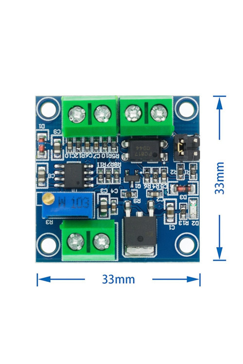 Pwm To Voltaj Çevirici Modül Dijital % 0-100 Pwm Sinyal 0-10V Analog Voltaj Sinyal Konverter Mcu Plc