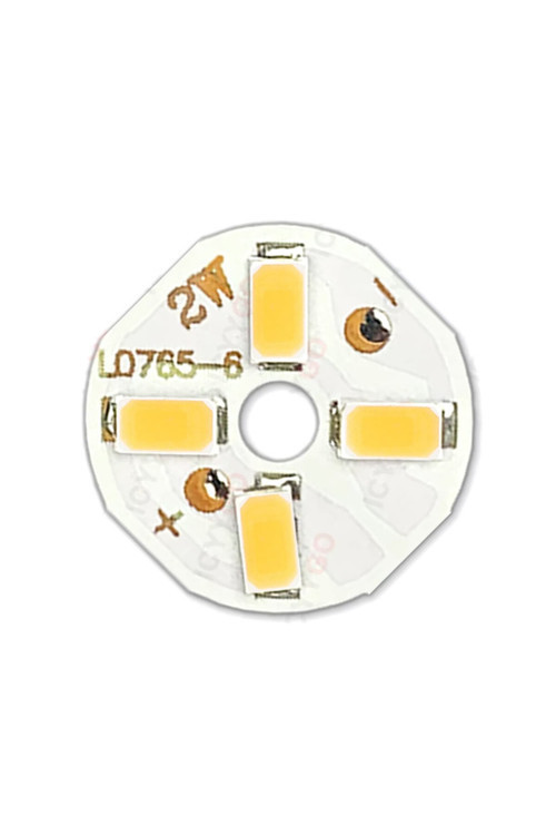 5730 6V 2W 20Mm Beyaz 4 Ledli Modül Aluminyum Pcb Lamba Aydınlatma Işık