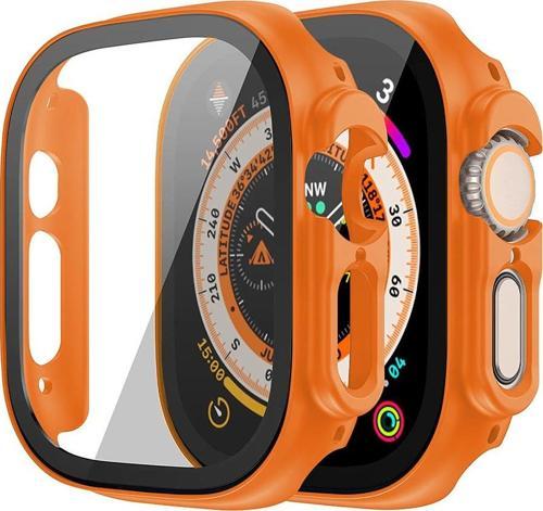 Apple Watch Ultra 2 Kılıf Matte Premium WatchBand Turuncu