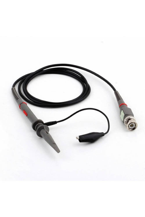 P6100 Osiloskop Probu 100Mhz X1 X10 Kazanç Anahtarlı Dc 300 / 600V Catıı Bnc 1 Metre Kablo Skop