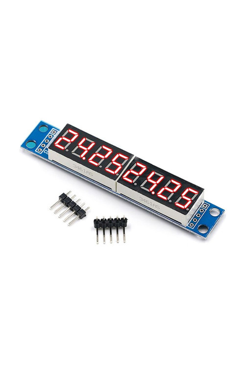 Max7219 8 Bit Hane Kırmızı 7 Segment Ekran 0.36 Inch Saat Seri Haberleşme Dijital Gösterge Display