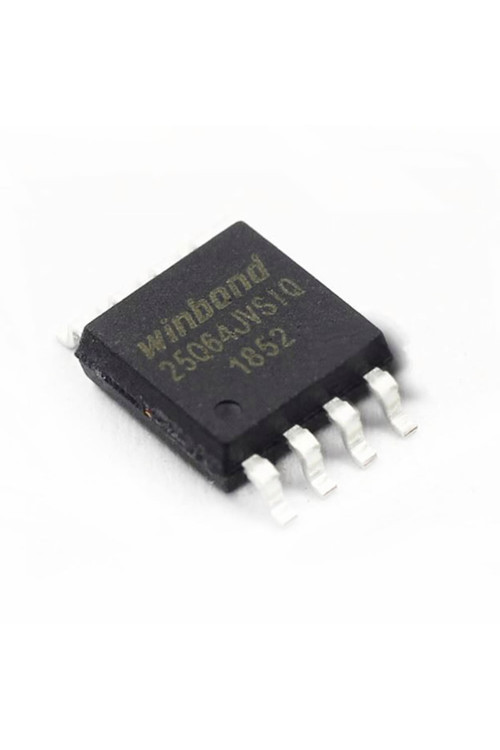 Winbond W25Q64Jvsıq 64M-Bit Seri Flash 3.3V Spı Hafıza Entegresi 32768 Sayfa Uniform 4Kb Sop8