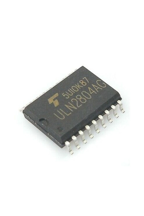 Uln2803A Npn 8 Adet Darlington Transistör Sürücü Entegre Sop18 Smd 18 Bjt Bipolar