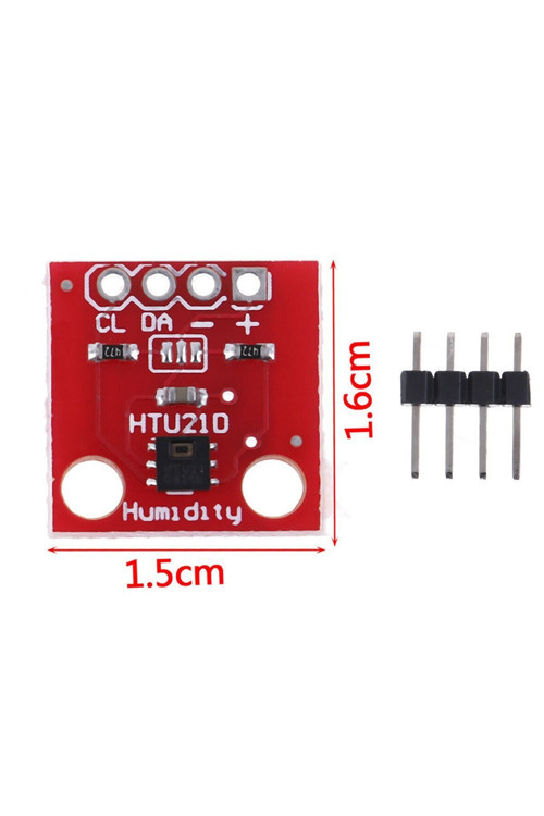 Htu21 3.3V Sıcaklık Ve Nem Sensör Modülü Iıc I2C Yüksek Hassasiyet Iıc Dijital Nem Sensörü Klima