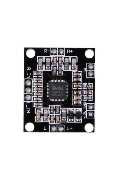 2X15W Amplifikatör Devresi 15W Stereo Pam8610 Anfi - Amfi Ses Yükseltici