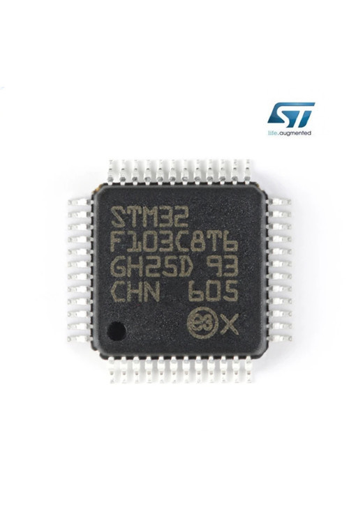 Stm32F103C8T6 Microcontroller Lqfp48 Arm Cortex-M3 32-Bit Mcu 64 Kbytes Flash 72 Mhz Cpu Usb Can Spi