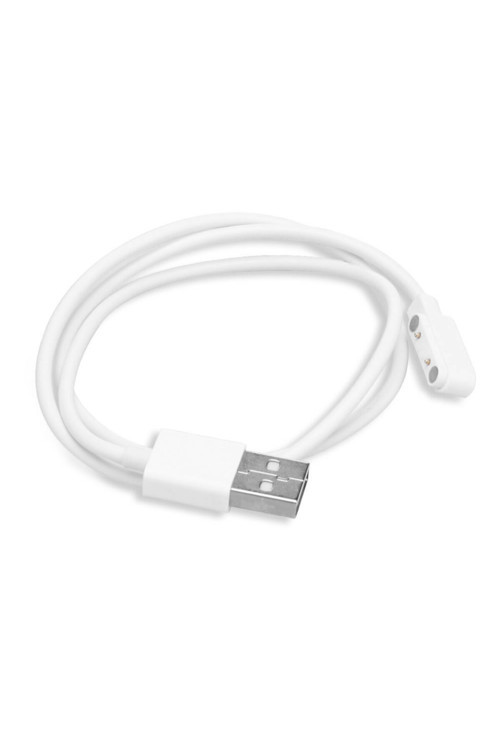 Usb 2 Pin Pogo Kablo Akıllı Saat Manyetik Sabitleyici Şarj Kablosu Gt88 Gt68 Kw08 Kw18 Kw88 Kw98 K99