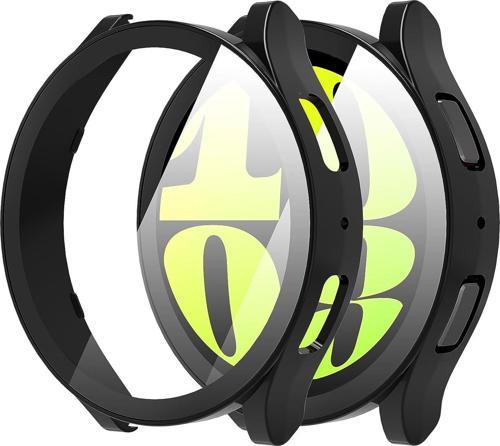 Samsung Galaxy Watch 6 44mm Kılıf Matte Premium Slim WatchBand Siyah