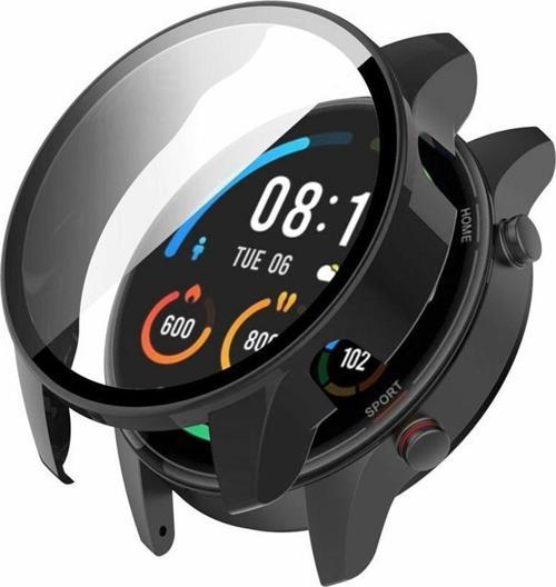Xiaomi Mi Watch Kılıf Clear Premium Slim WatchBand Siyah