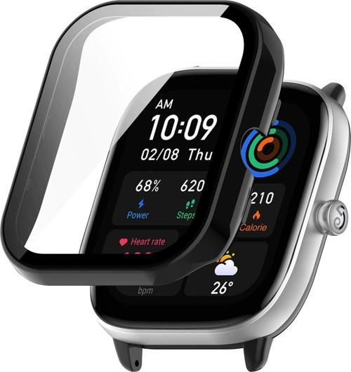 Amazfit GTS 4 Mini Kılıf Matte Premium Slim WatchBand Siyah