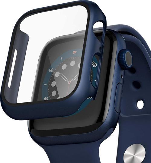 Apple Watch Series 8 45mm Kılıf Matte Premium Slim WatchBand Lacivert