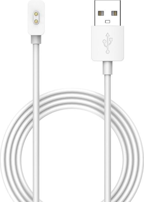 Xiaomi Mi Band 8 Manyetik USB Şarj Kablosu Beyaz