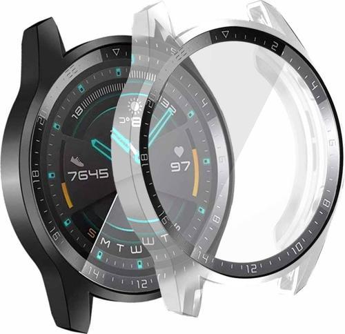 Huawei Watch GT2 46mm Kılıf Matte Premium Slim WatchBand Şeffaf
