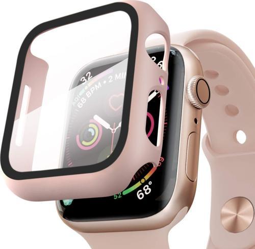 Apple Watch Series 3 42mm Kılıf Matte Premium Slim WatchBand Rose Gold