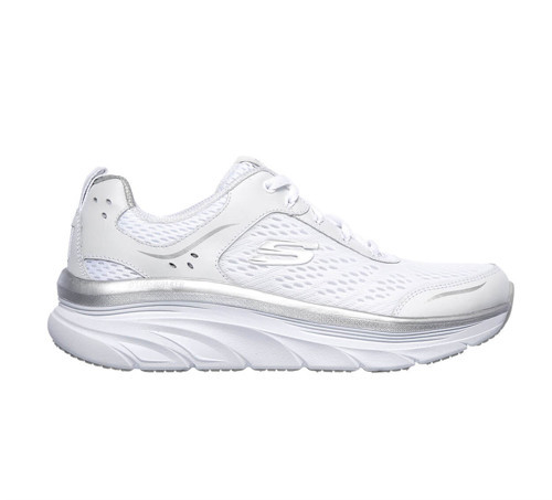Kadın Sneaker ( Günlük) 149023 WSL SKECHERS D'LUX WALKER-INFINITE MOTION Beyaz Gümüş