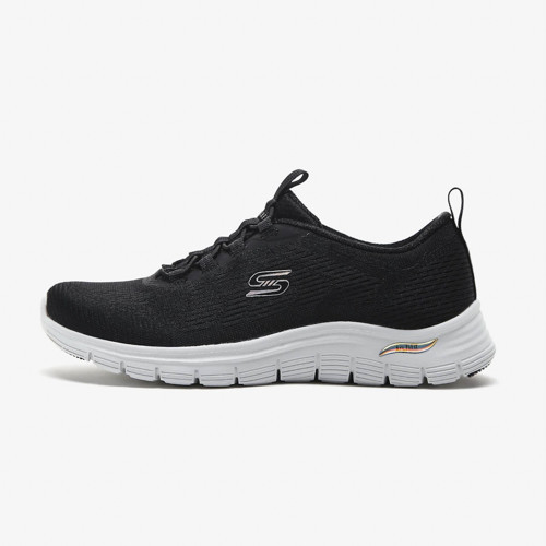 Kadın Sneaker ( Günlük) 104377 BKGD Skechers ARCH FIT VISTA Black/Gold