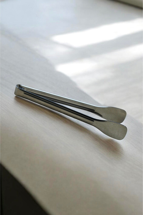 Şeker Maşası Paslanmaz Çelik – Kararmaz, Dayanıklı, 13 cm