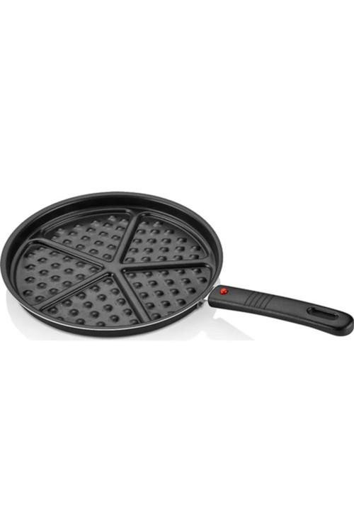 Alüminyum Krep Pankek Waffle 26cm Tava Yapışmaz