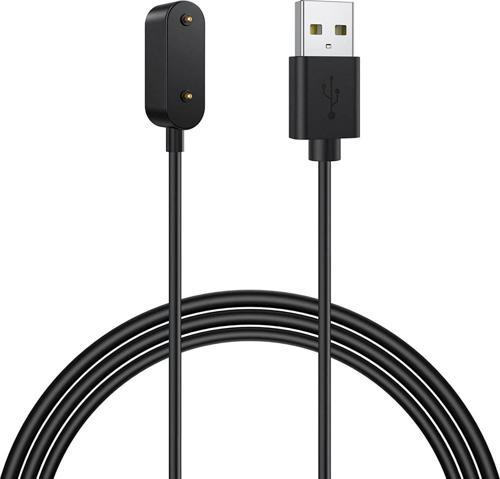Huawei Honor Band 6 Manyetik USB Şarj Kablosu Siyah