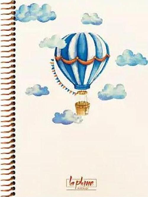 17x24 Çizgili Defter La Plume Balloon