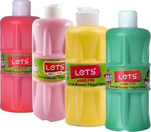 Parmak Boyası 500ml 4lü Set 3