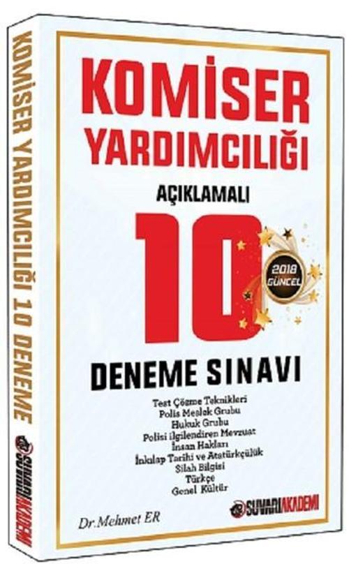 2018 Komiser Yardımcılığı Açıklamalı 10 Deneme Sınavı