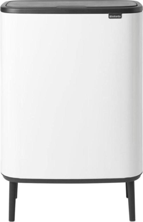 Brabantia Çöp Kutusu Büyük Boy 60 lt Bo Touch Dokunmatik Kapak Beyaz 130205