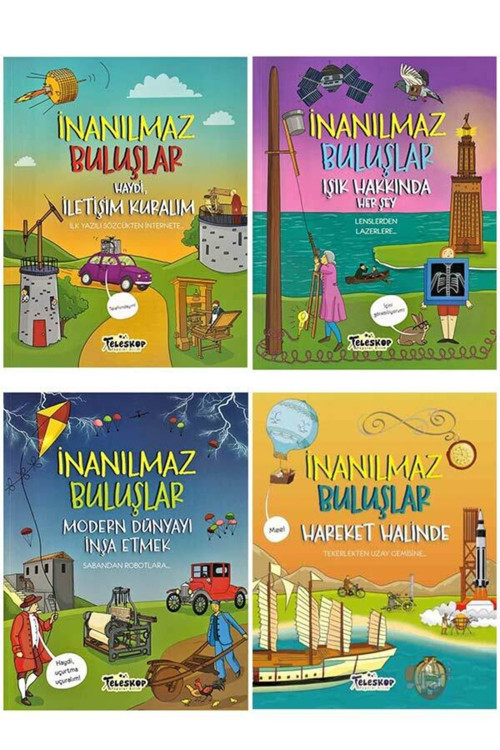 Inanılmaz Buluşlar - 4 Kitap Set