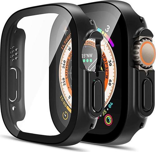 Apple Watch Ultra Kılıf Matte Premium WatchBand Siyah