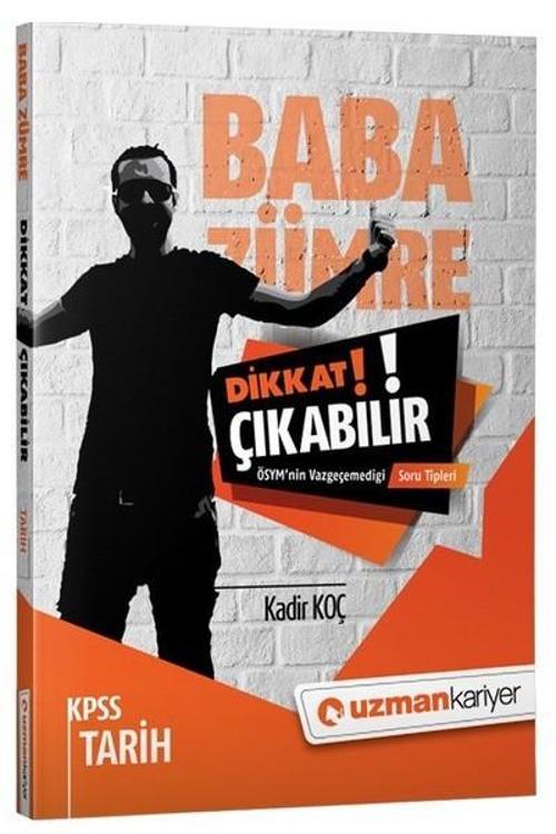 2018 KPSS Tarih-Baba Zümre Dikkat Çıkabilir!
