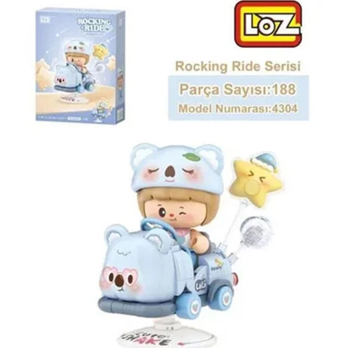 BFS LZ-4304 LOZ KOALA SALLANMA SÜRÜŞÜ 188 PARÇA BLOCK OYUNCAK