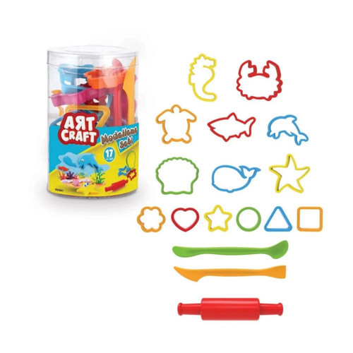 BFS Nessiworld 03291 Art Craft 17 parça MODELLEME SETİ
