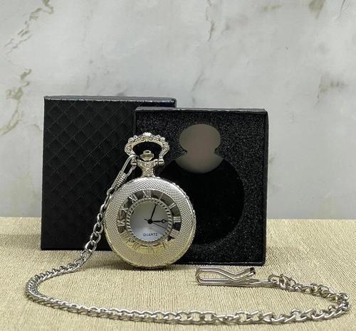 BFS Özel Kutulu Gümüş Köstekli Saat Alk4660