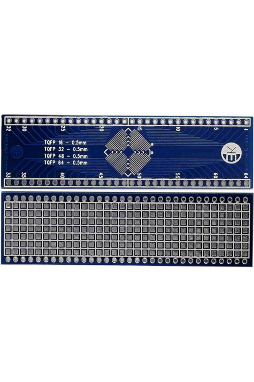0.5Mm Tqfp-3 Pcb Tqfp16 Tqfp32 Tqfp48 Tqfp64 Proto Pcb Pertenaks