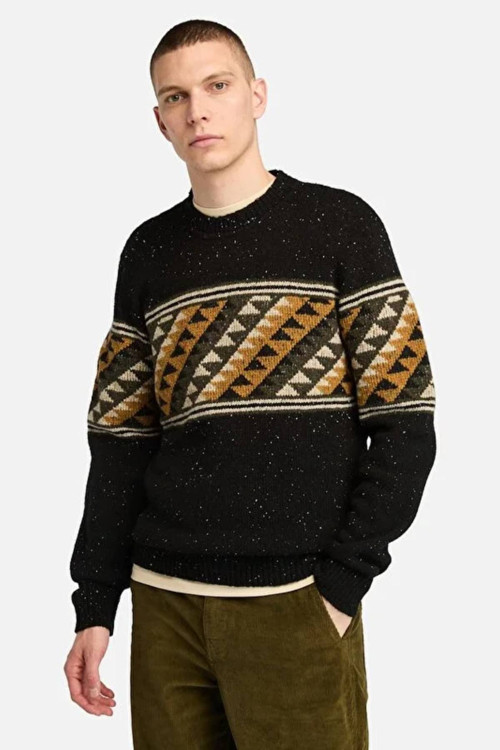 Farisle Crew Neck Sweater
