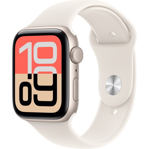 Watch Se 3 Gps, 40 Mm Yıldız İşığı Alüminyum Kasa Ve Yıldız İşığı Spor Kordon - S/M