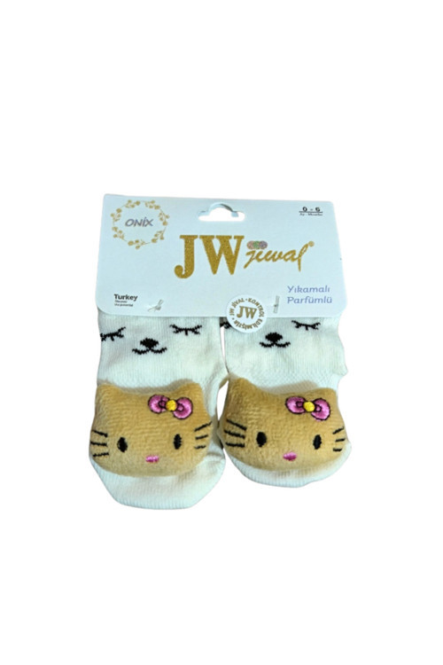 Oyuncaklı Bebek Çorapları 0-6 Ay