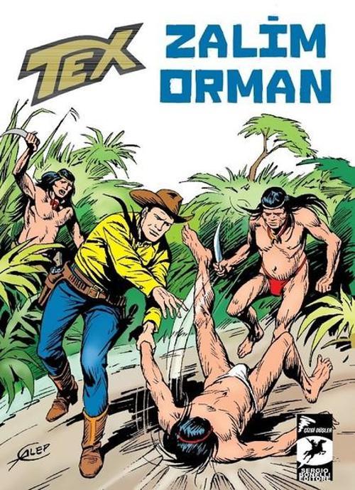 Tex Klasik Seri 42-Zalim Orman-Hainin Yüzü