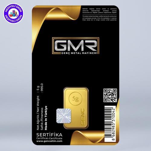 5gr. 995 24 Ayar Külçe Altın