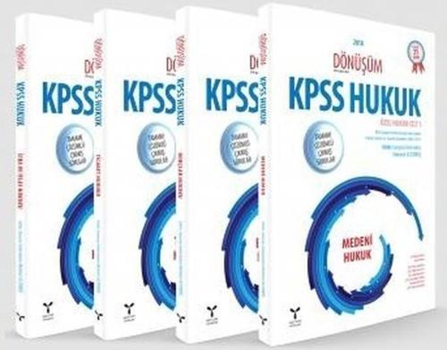 2018 KPSS Özel Hukuk Modüler Set-4 Kitap Takım